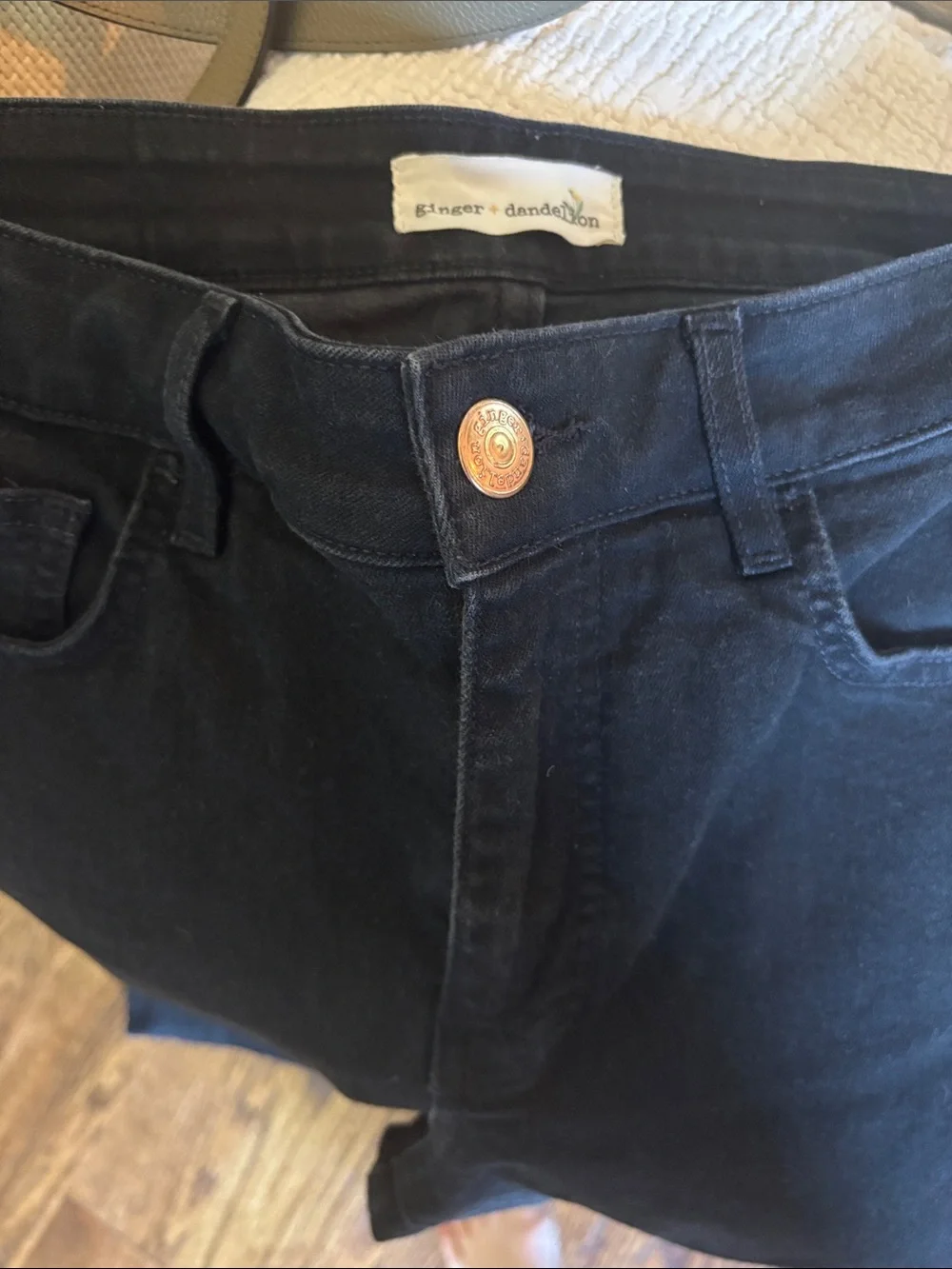 Ginger + Dandelion Black The Slim Women’s Jeans